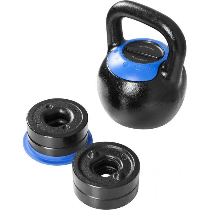 Kettlebell regolabile 8 kg - 16 kg