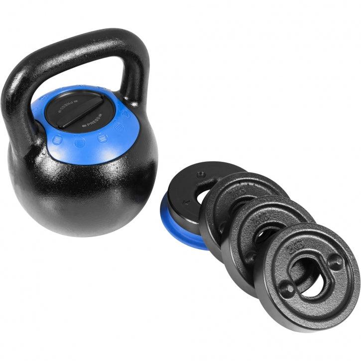 Kettlebell regolabile 8 kg - 16 kg