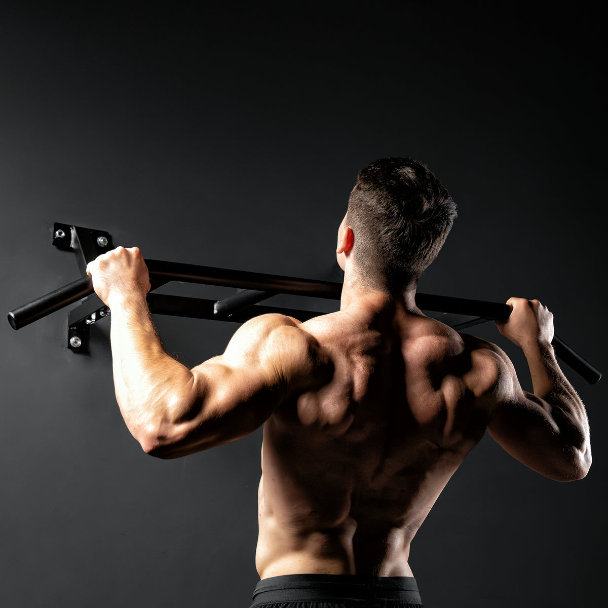 Barra per Trazioni Professionale a Muro Multi Grip