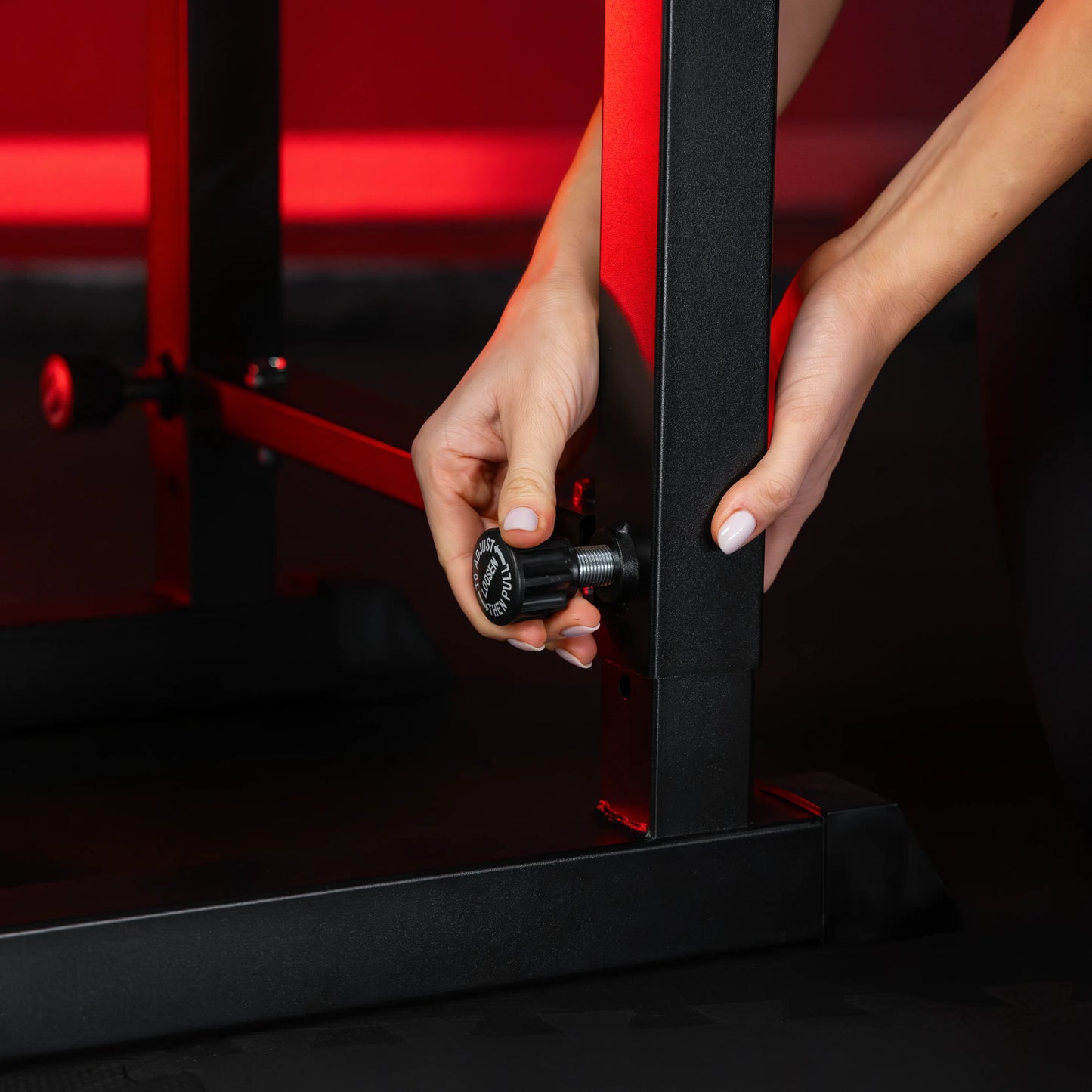 Box Jump regolabile, nero