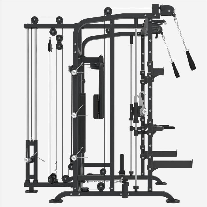 Smith Machine Multifunzione in Acciaio