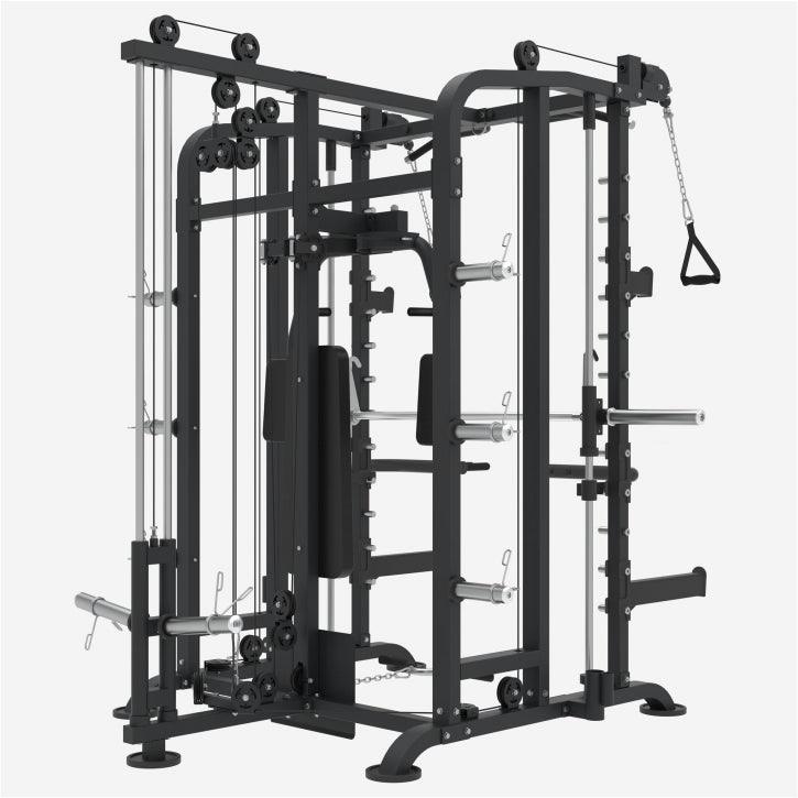 Smith Machine Multifunzione in Acciaio