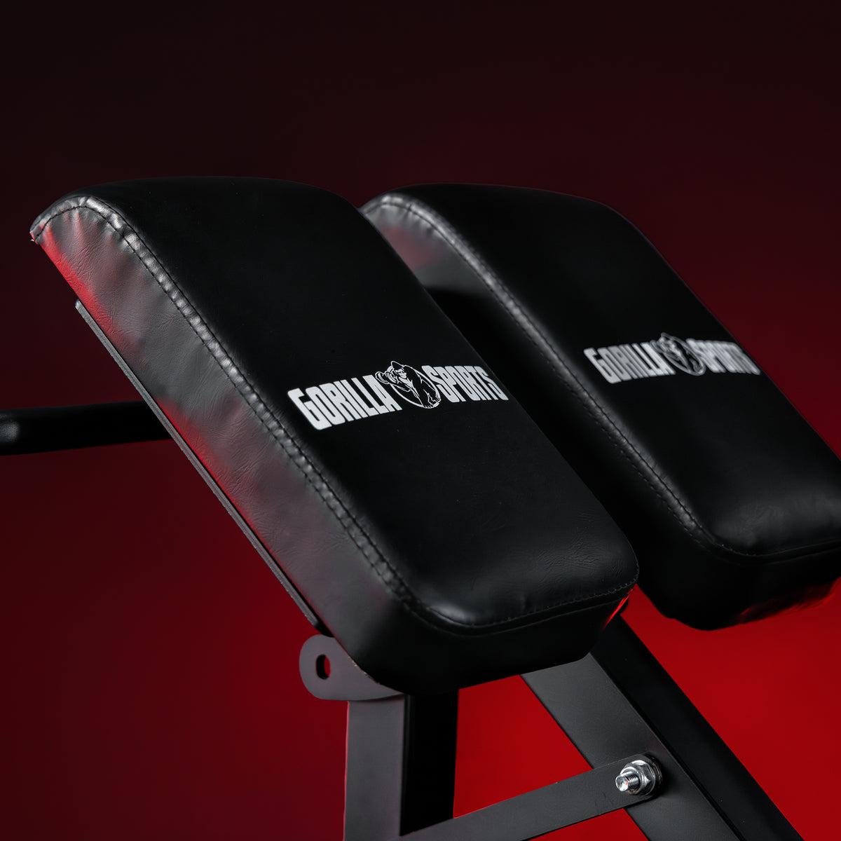 Panca Hyperextension regolabile, in nero