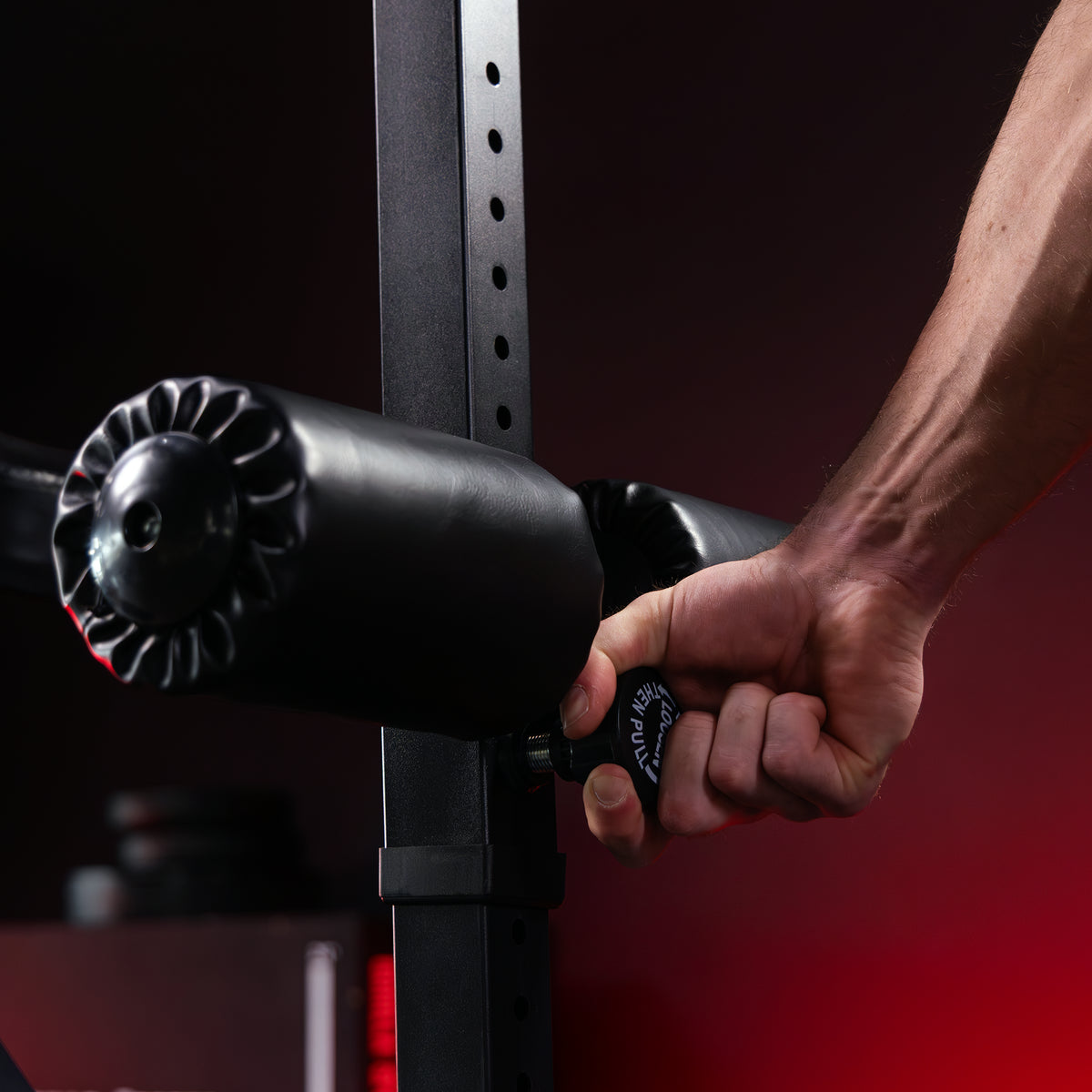Panca Hyperextension regolabile, in nero