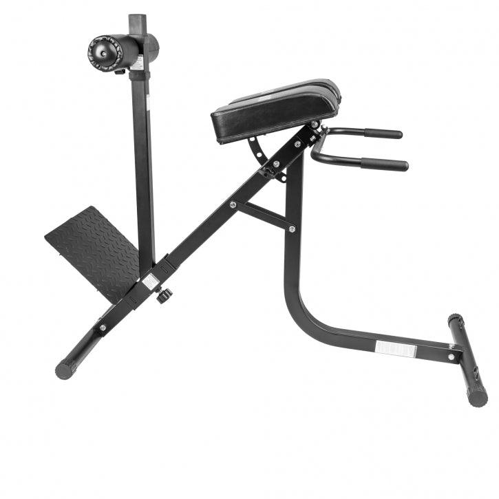 Panca Hyperextension regolabile, in nero
