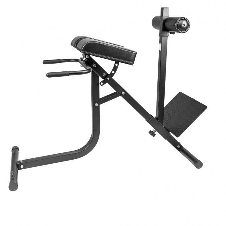 Panca Hyperextension regolabile, in nero