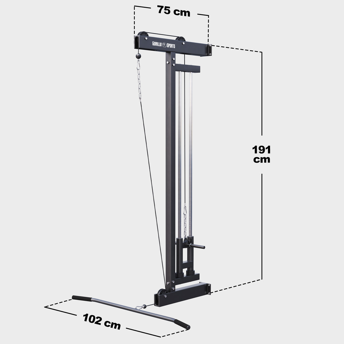 Lat Machine a Parete 300 kg