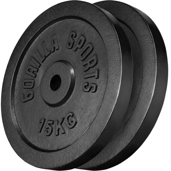 Dischi Pesi 30/31 mm, 1,25-30 kg, in ghisa