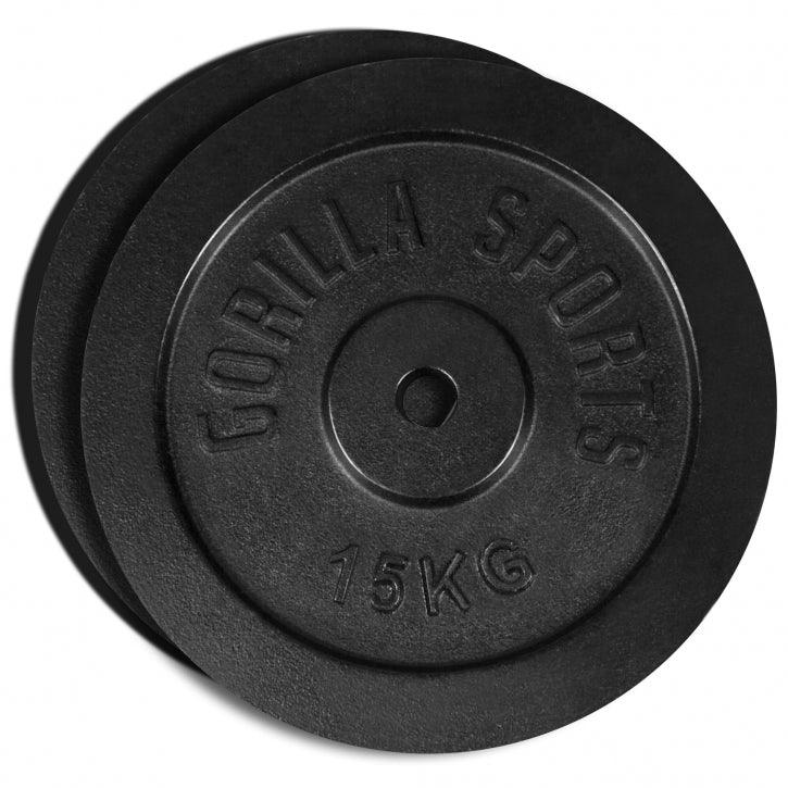 Dischi Pesi 30/31 mm, 1,25-30 kg, in ghisa