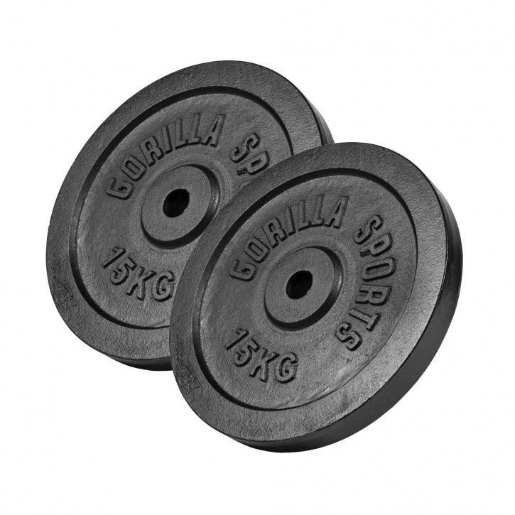 Dischi Pesi 30/31 mm, 1,25-30 kg, in ghisa