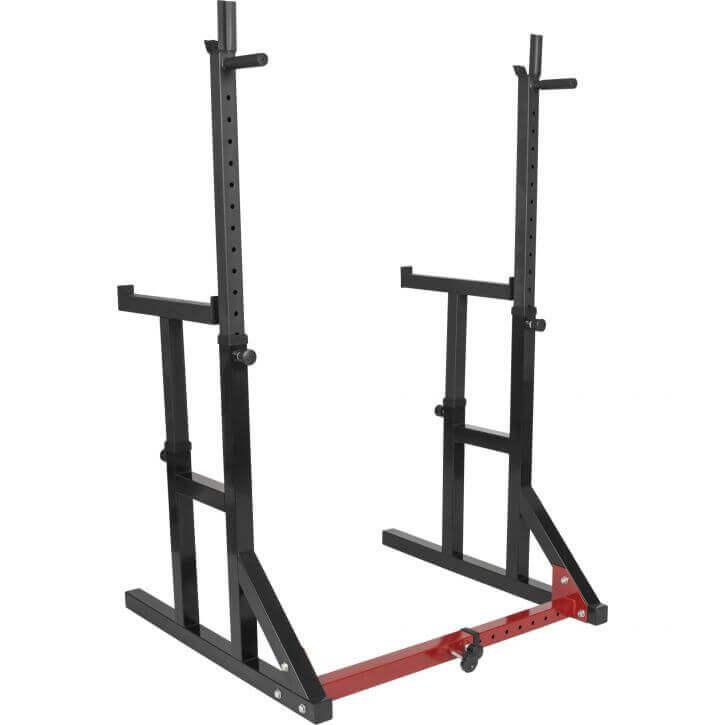 Set Squat Rack con Bilanciere e Dischi 30/50 mm