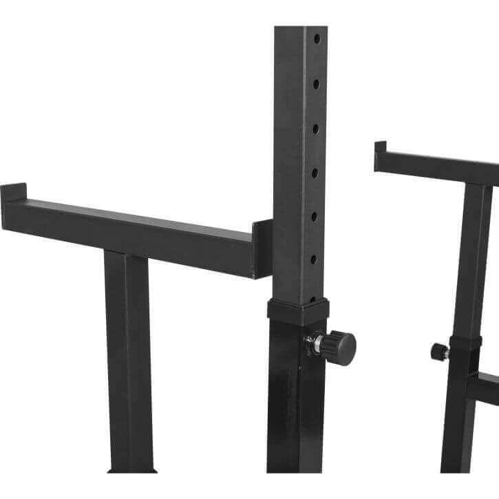 Set Squat Rack con Bilanciere e Dischi 30/50 mm