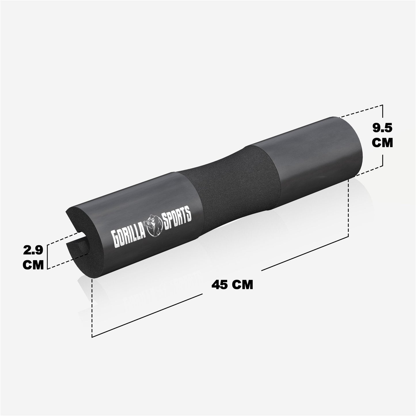 Cuscino bilanciere professionale in nero