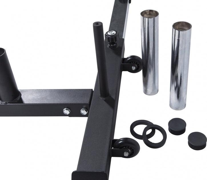 Squat Rack con Set Bilanciere Olimpico 140 kg