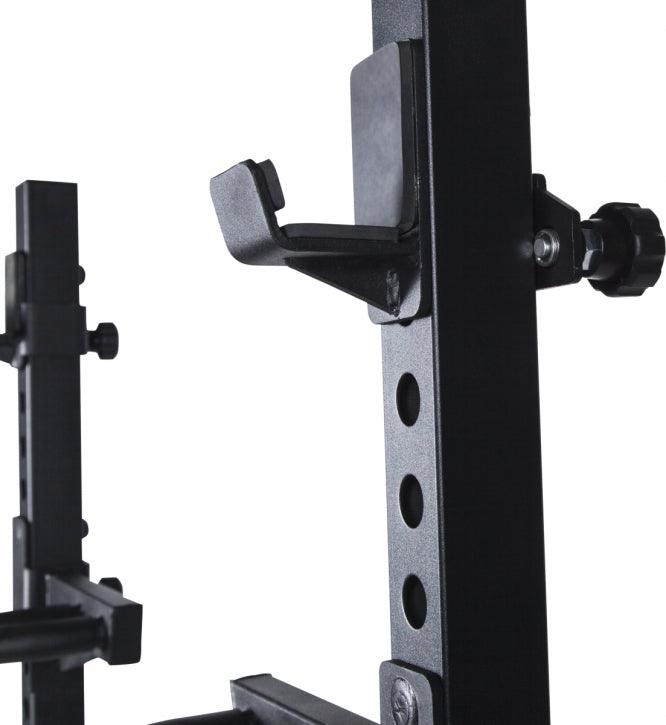 Squat Rack con Set Bilanciere Olimpico 140 kg