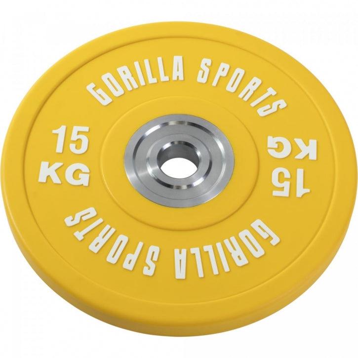 Olympia Bumper Plates Set Bilanciere Professionale 140 kg
