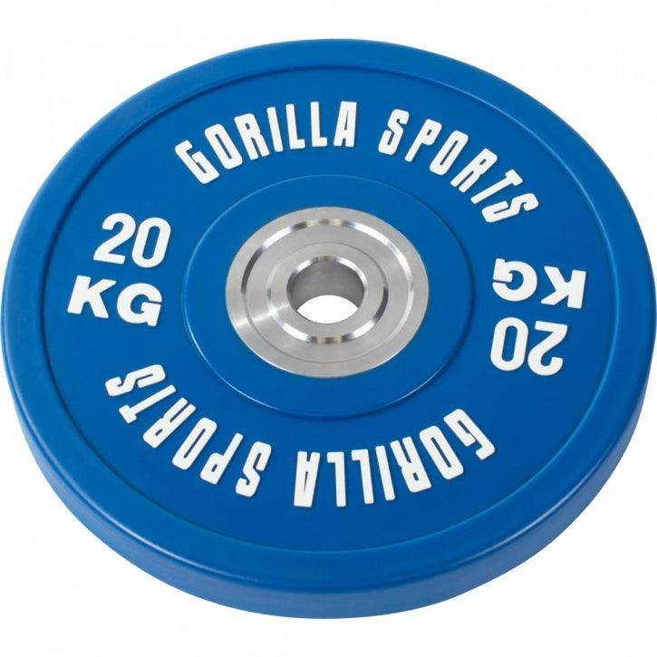 Olympia Bumper Plates Set Bilanciere Professionale 140 kg