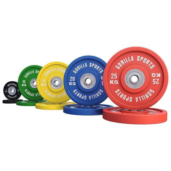 Dischi Bumper Profi 50/51 mm, 5-25 kg