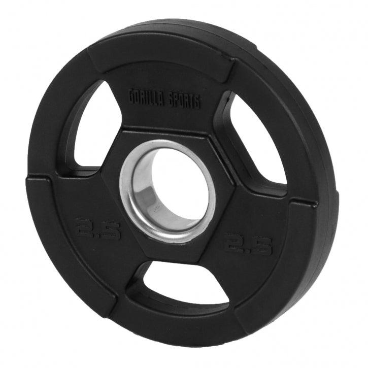 Dischi Pesi Olympia 50/51mm, 1,25-25 kg, con impugnatura in plastica