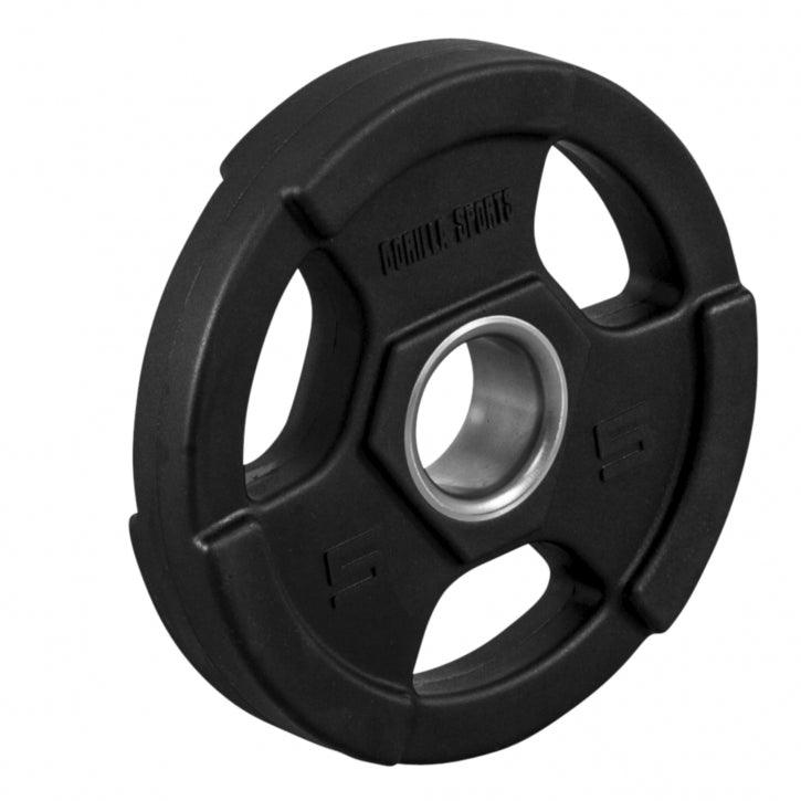 Dischi Pesi Olympia 50/51mm, 1,25-25 kg, con impugnatura in plastica