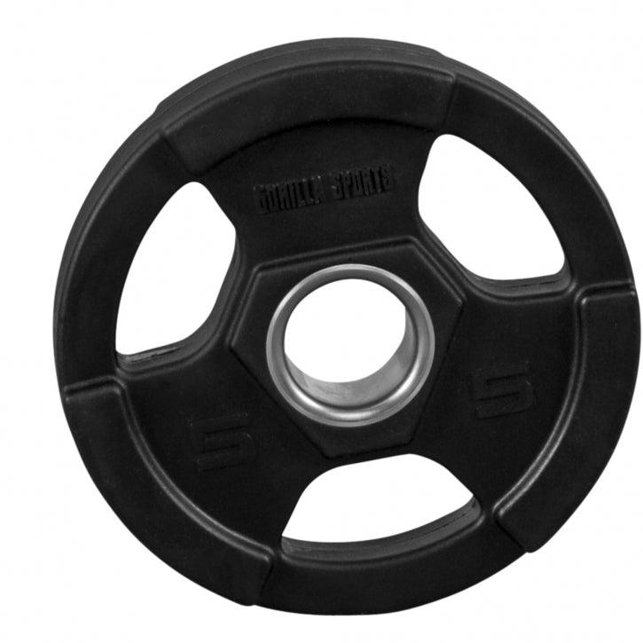 Dischi Pesi Olympia 50/51mm, 1,25-25 kg, con impugnatura in plastica