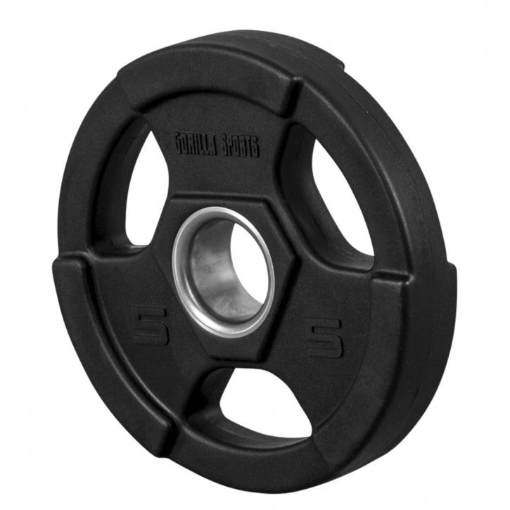 Dischi Pesi Olympia 50/51mm, 1,25-25 kg, con impugnatura in plastica