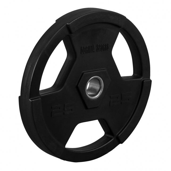 Dischi Pesi Olympia 50/51mm, 1,25-25 kg, con impugnatura in plastica