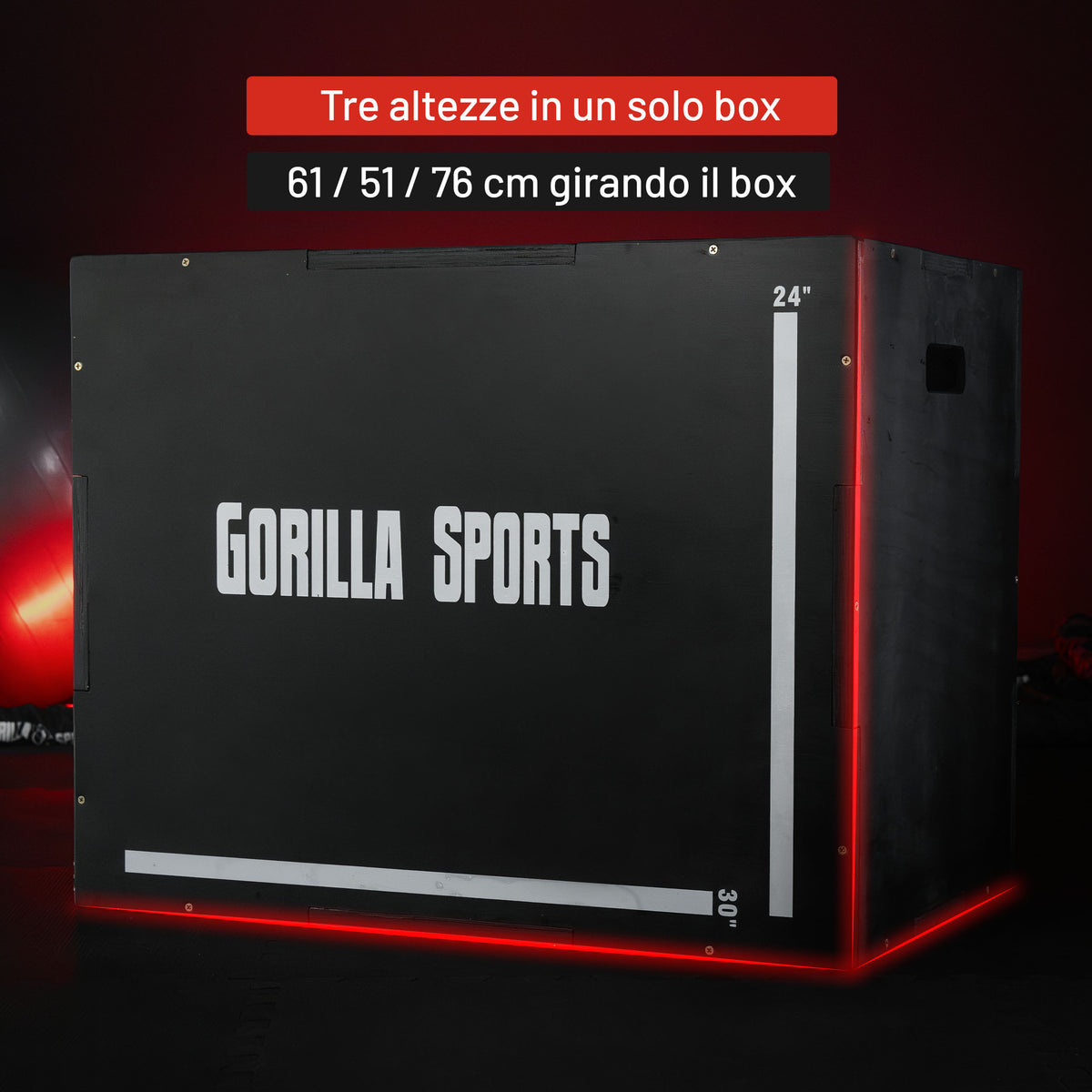 Box Jump nero