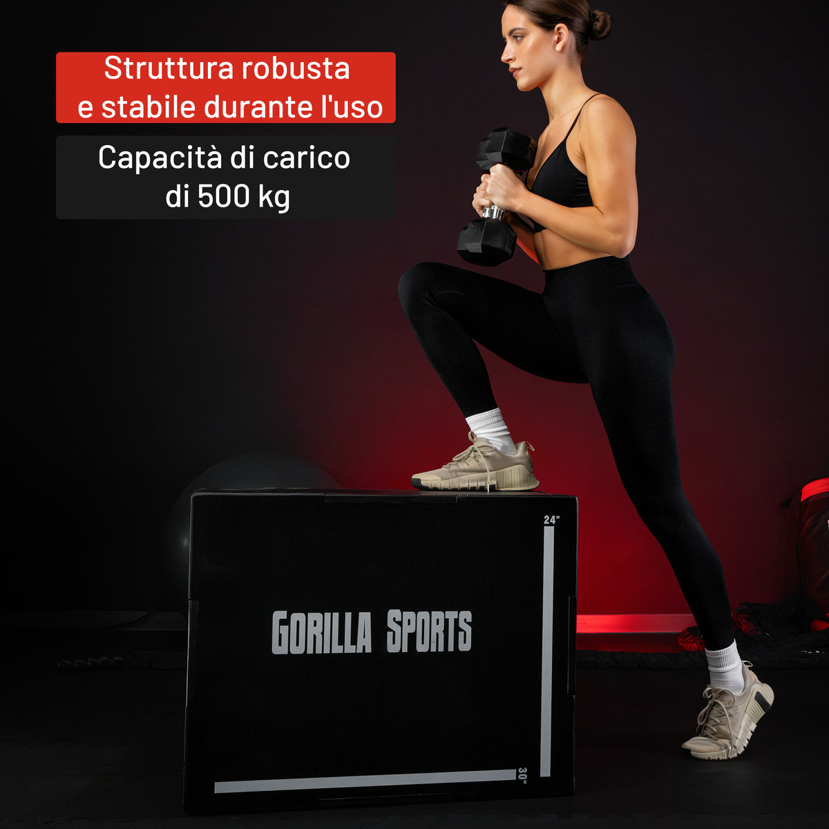 Box Jump nero