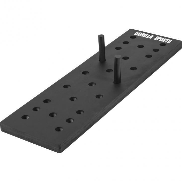 Pegboard, Tavola da Arrampicata con Perni nera