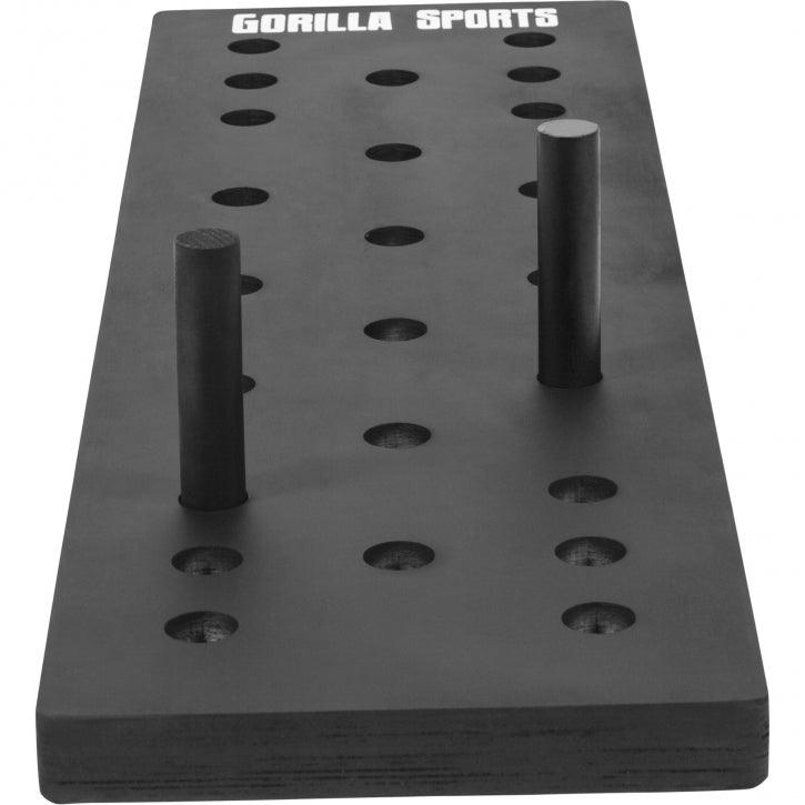 Pegboard, Tavola da Arrampicata con Perni nera