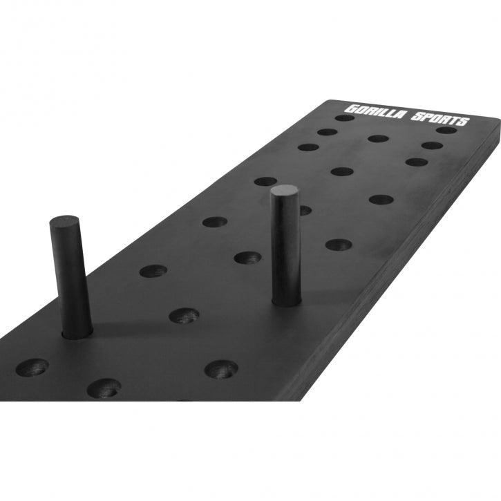 Pegboard, Tavola da Arrampicata con Perni nera