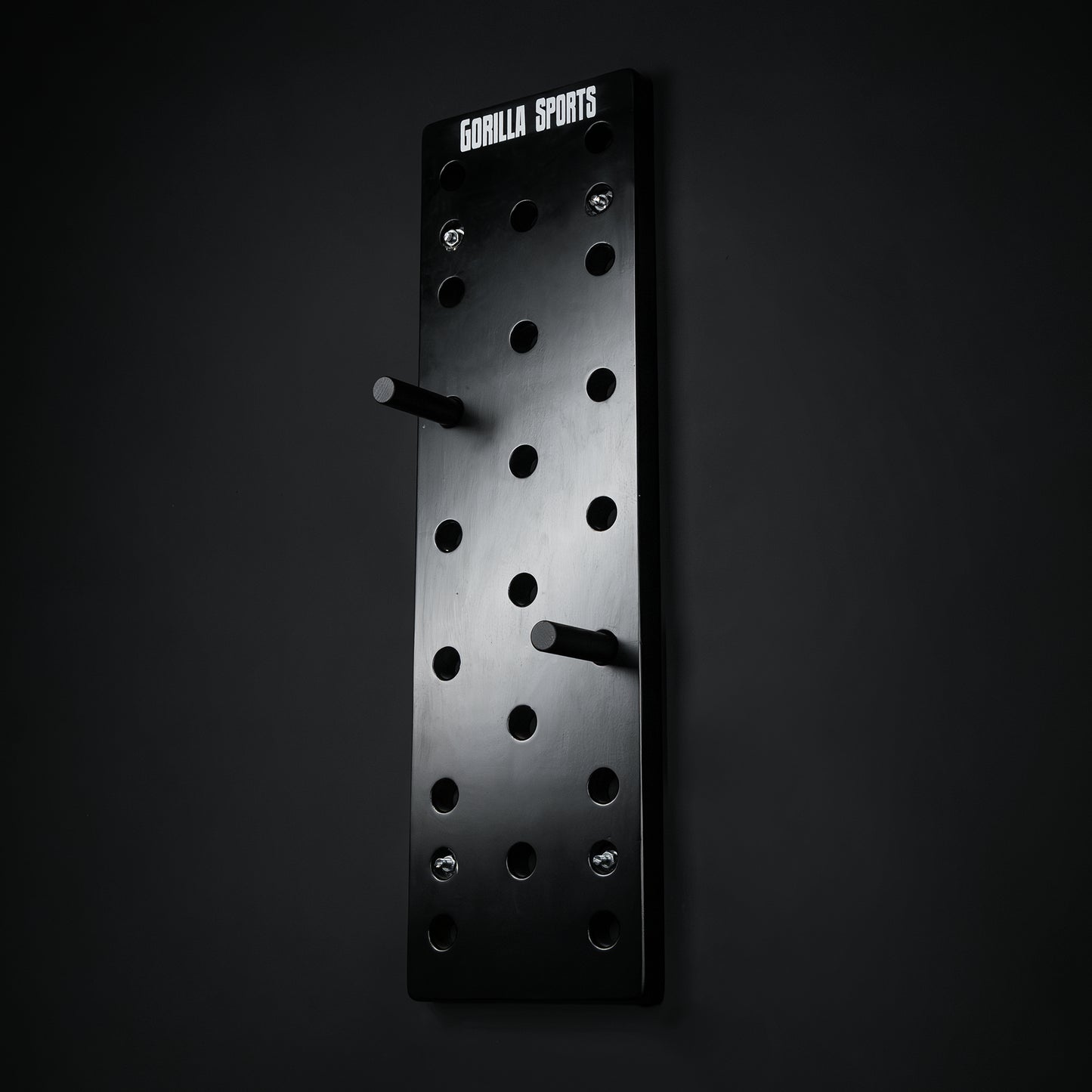 Pegboard, Tavola da Arrampicata con Perni nera
