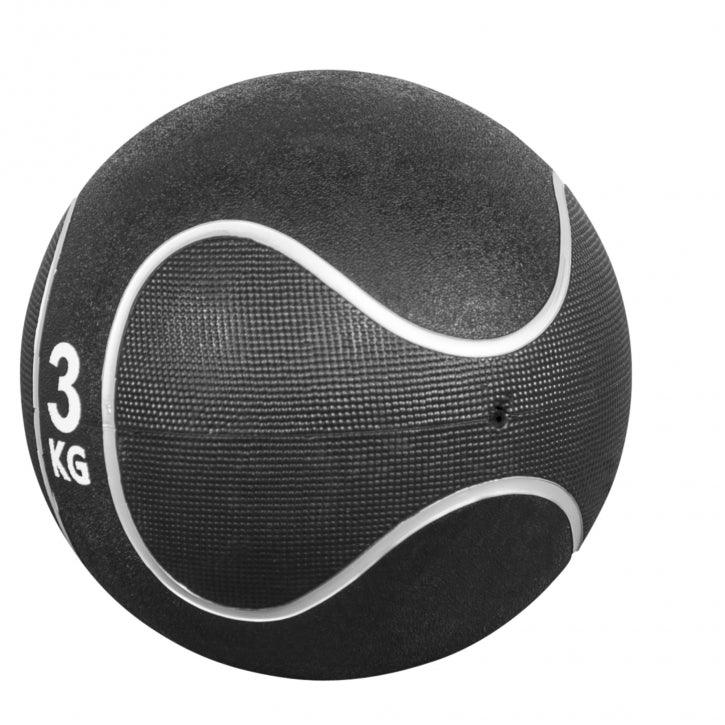 Palla Medica nera/argento, 1-10 kg