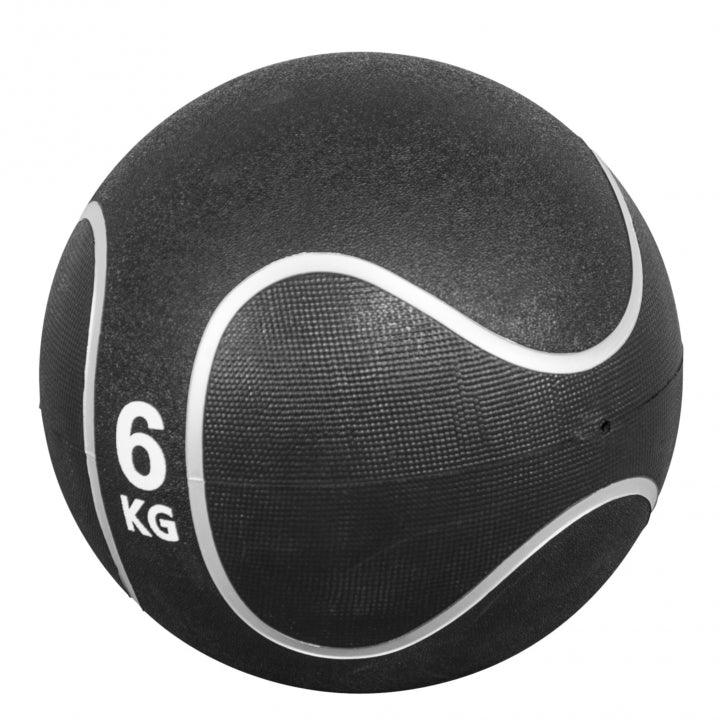 Palla Medica nera/argento, 1-10 kg
