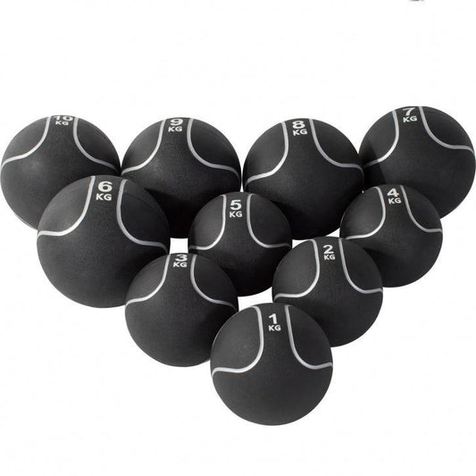 Palla Medica nera/argento, 1-10 kg