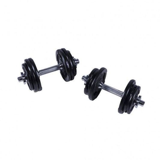 Set Manubri Gripper Black 27,5 kg - 6x 1,25 kg + 6x 2,5 kg