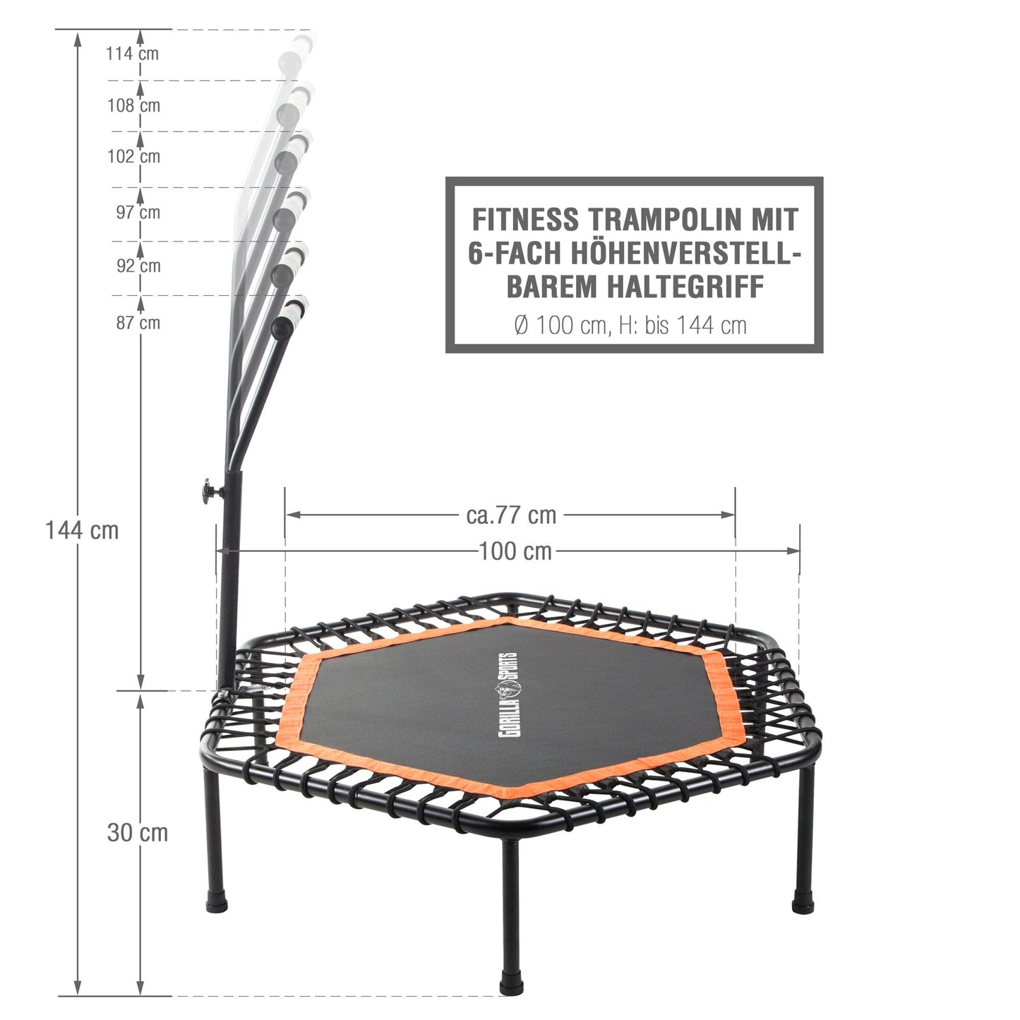 Trampolino da Fitness