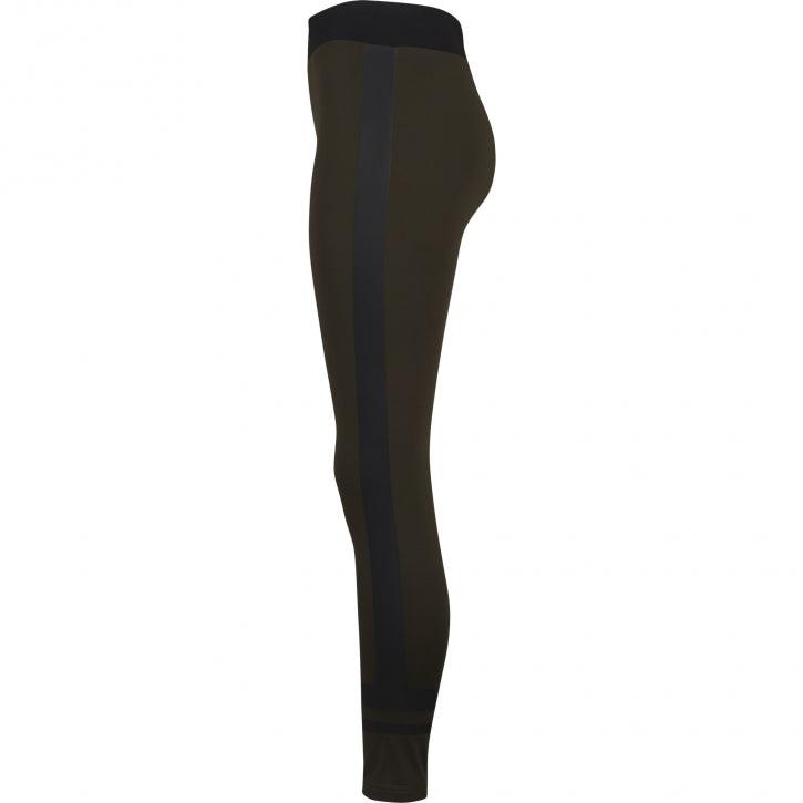 Leggings Sportivi in nero/rosa e nero/oliva