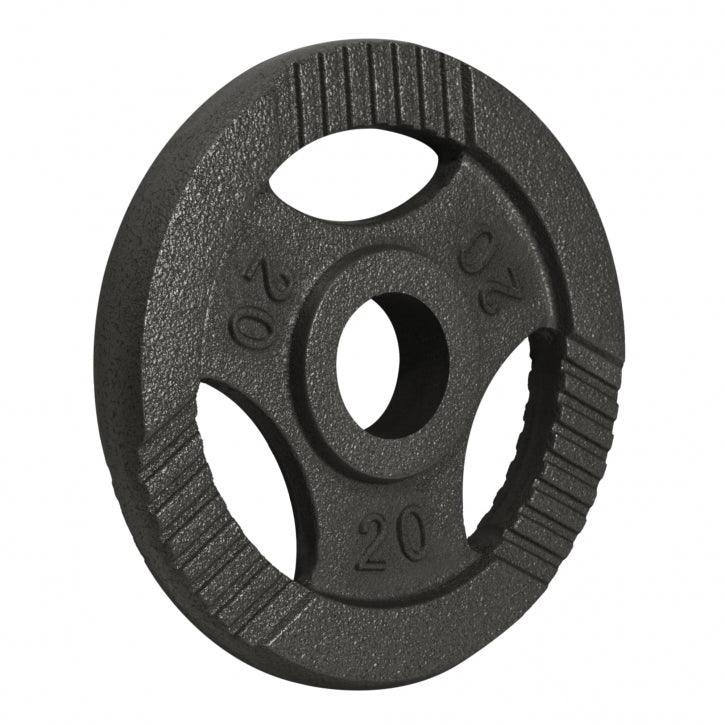 Piastra di peso con pinza in ghisa 0,5-20 kg