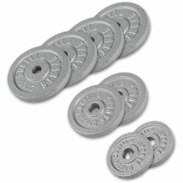 Set Pesi Dischi in ghisa con Rastrelliera Ports Dischi 77,5 kg