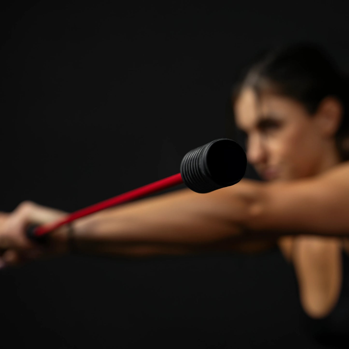 Swing Bar, Barra Flessibile 160 cm, rosso/nero