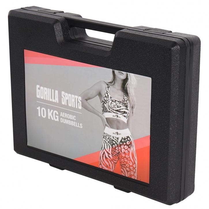 Set Manubri con Valigetta, 10 kg