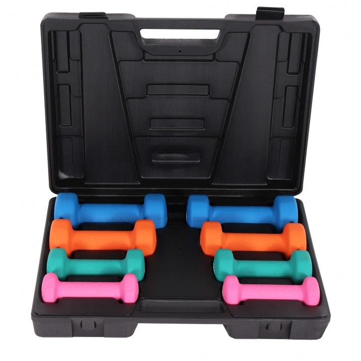 Set Manubri con Valigetta, 10 kg