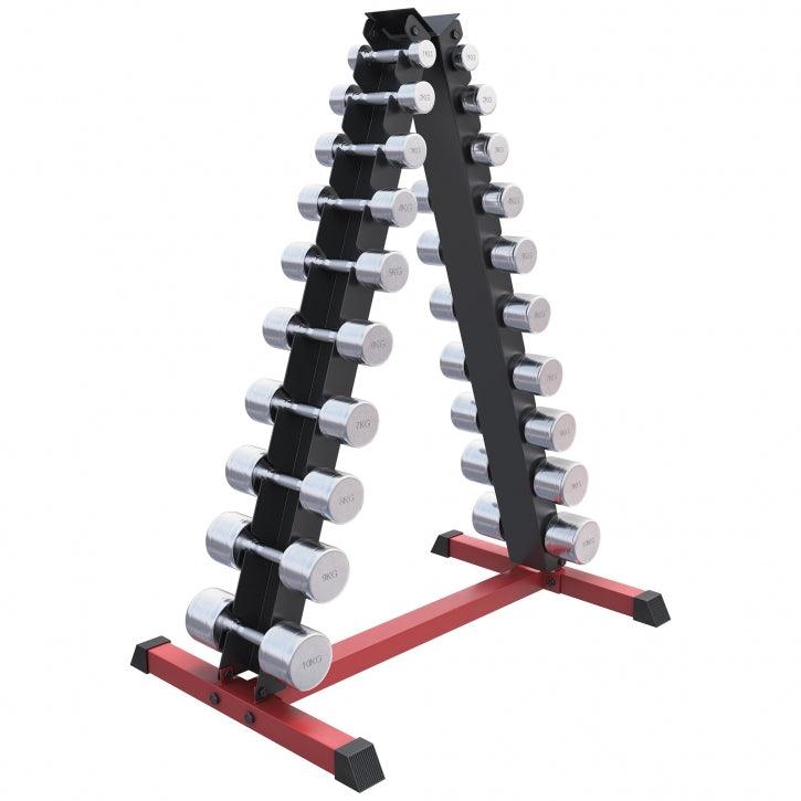 Manubri cromati, peso a scelta 1-20 kg