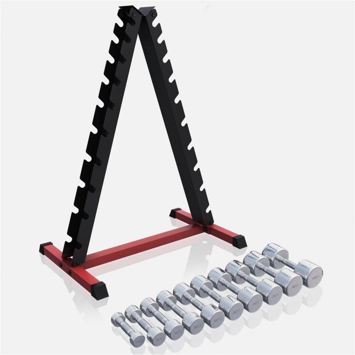 Manubri cromati, peso a scelta 1-20 kg