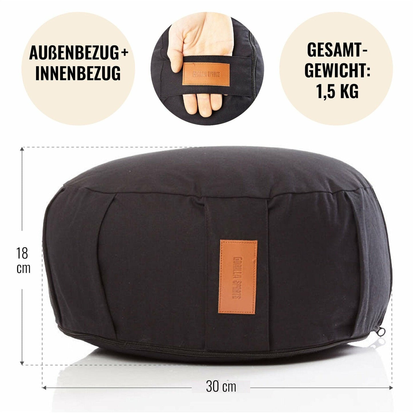 Cuscino Yoga colore a scelta