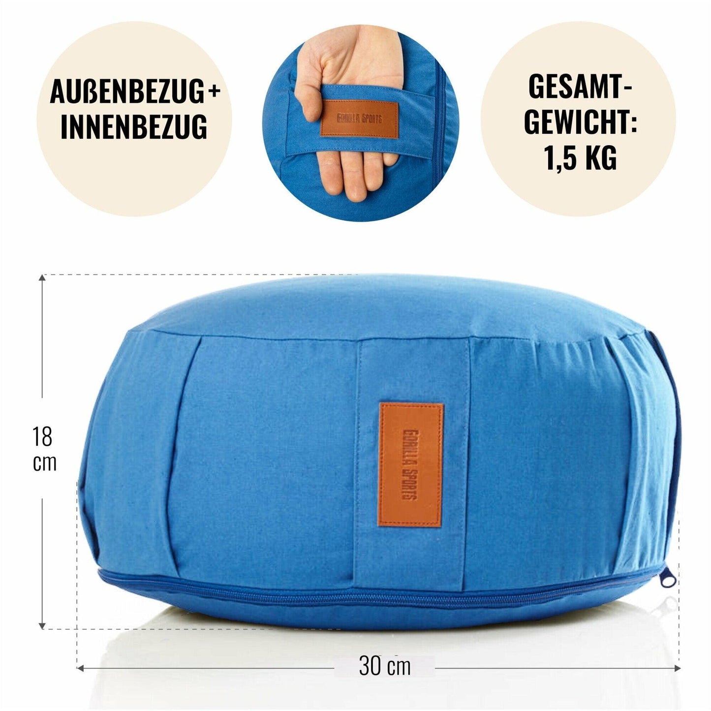 Cuscino Yoga colore a scelta