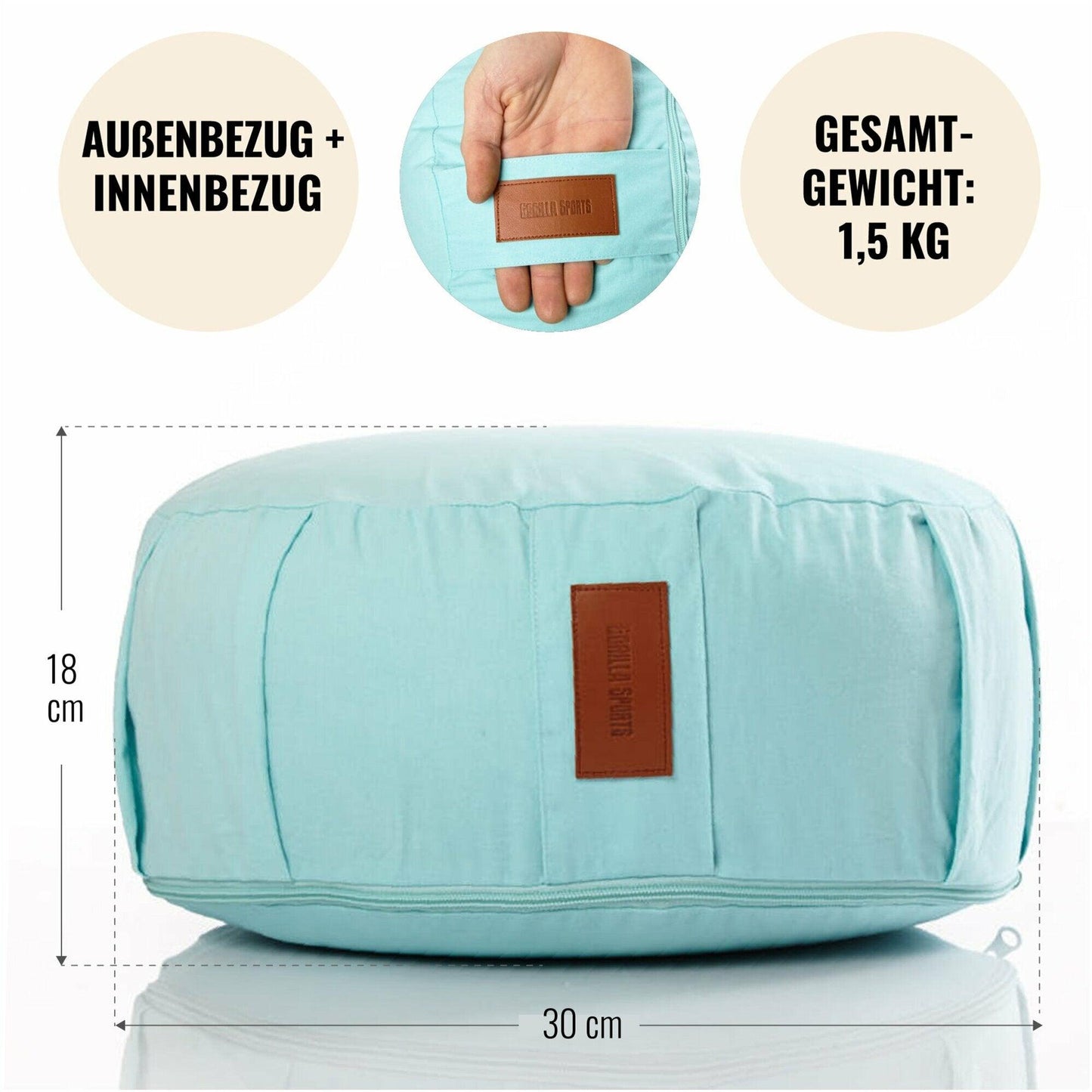 Cuscino Yoga colore a scelta