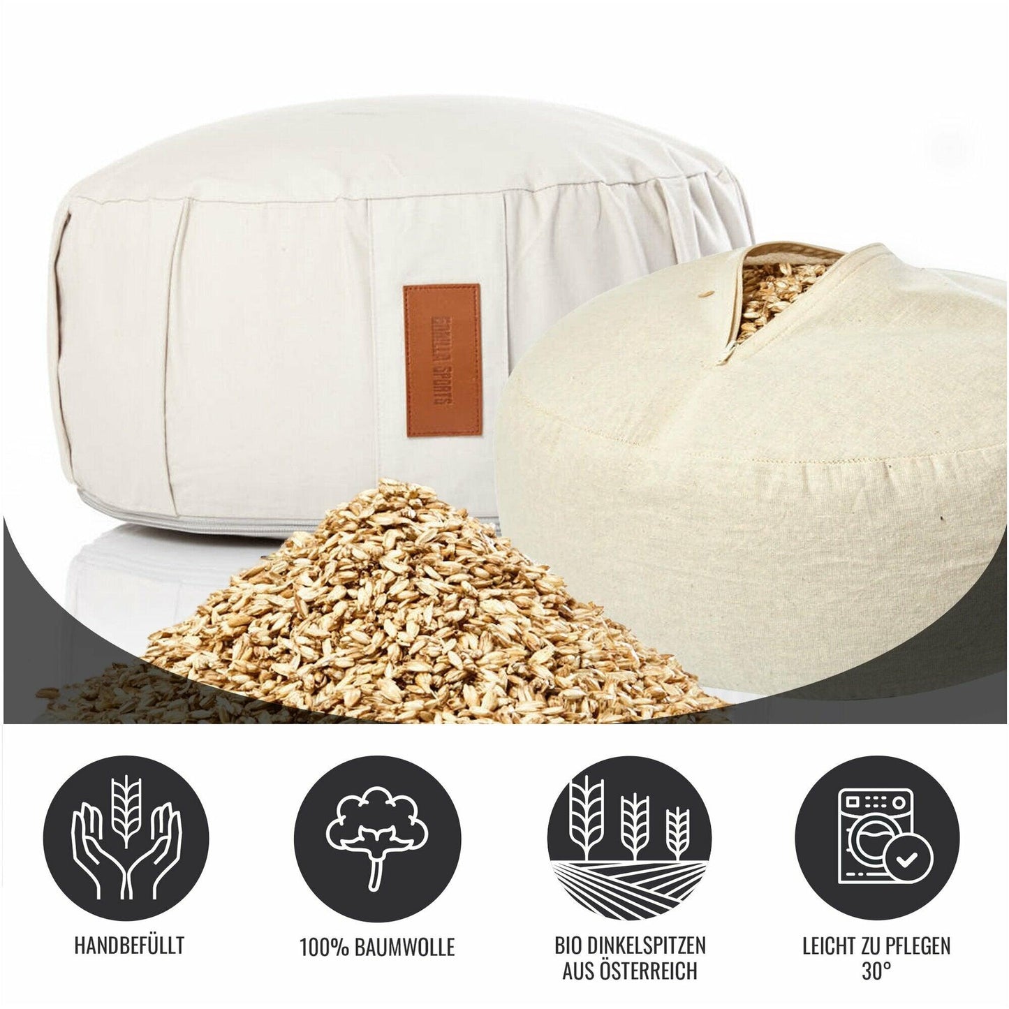 Cuscino Yoga colore a scelta